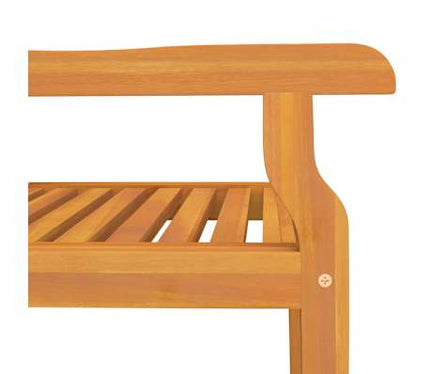 Table carréeee et 4 chaises avec accoudoirs de jardin en acacia massif