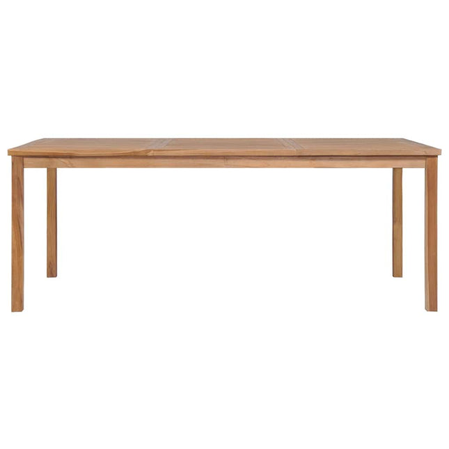 Table de jardin 200 x 100 cm en teck massif