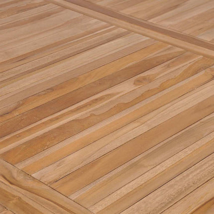 Table de jardin 200 x 100 cm en teck massif