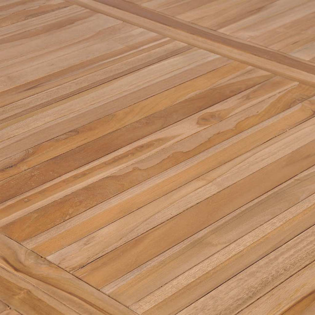 Table de jardin 200 x 100 cm en teck massif