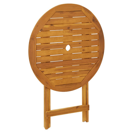 Table et chaises de jardin 2 places en résine tressée grise et bois d'acacia massif