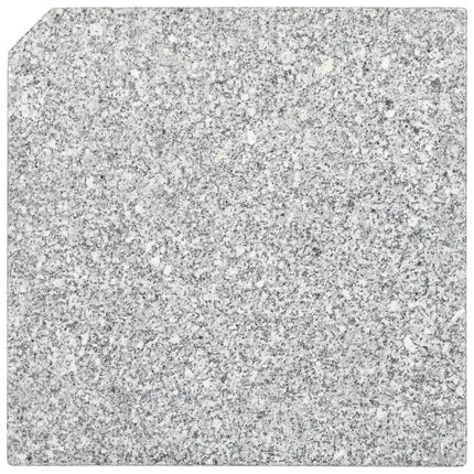 Plaque de poids carrée pour parasol granit 25 kg gris