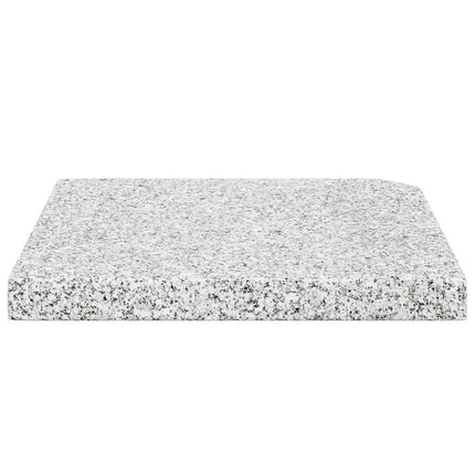 Plaque de poids carrée pour parasol granit 25 kg gris