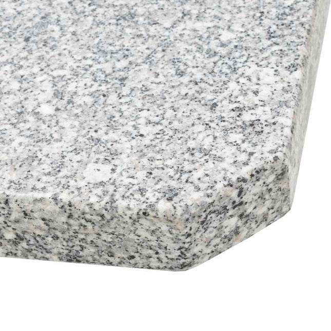 Plaque de poids carrée pour parasol granit 25 kg gris