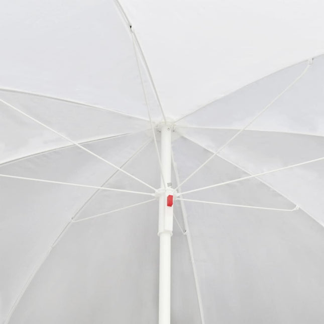 Canapé de jardin 2 places avec parasol résine tressée noire