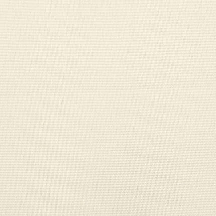 Coussin de chaise longue crème 200 x 50 x 3 cm tissu oxford