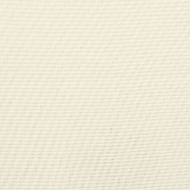 Coussin de chaise longue crème 200 x 50 x 3 cm tissu oxford