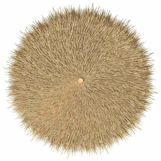Parasol en bambou avec toit en feuille de bananier 270 cm