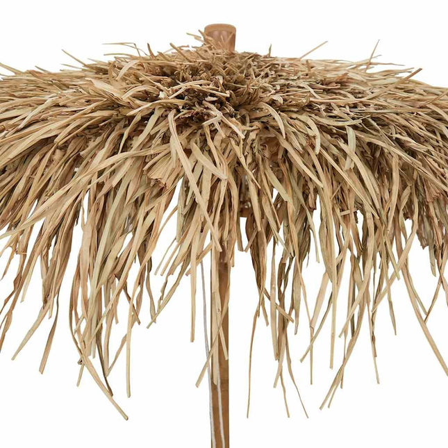 Parasol en bambou avec toit en feuille de bananier 270 cm
