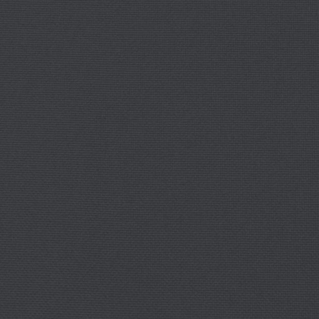 Coussin de chaise longue noir 200 x 50 x 3 cm tissu oxford