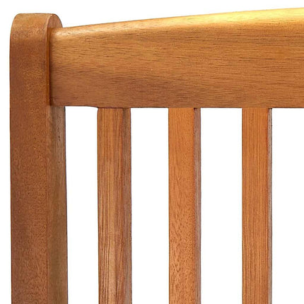 Lot de 4 chaises pliantes de jardin en acacia massif