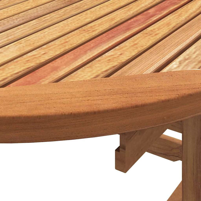 Table ovale extensible et 6 fauteuils inclinables de jardin en acacia massif et textilène noire